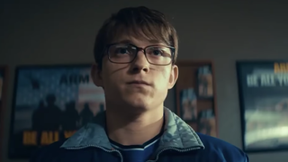 The Russo Brothers (and Tom Holland's bangs) are back in the first tease for Apple TV+'s <i>Cherry</i>